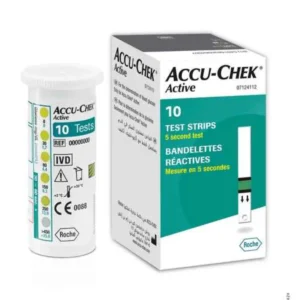 ACCUCHEK ACTIVE STRIPS 10S